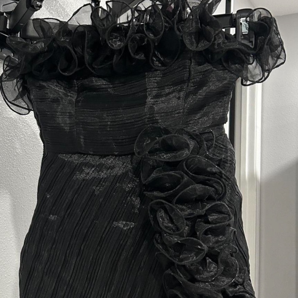 DO+BE size small black cocktail dress, used once!